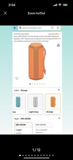 Sony SRX Bluetooth Speaker 