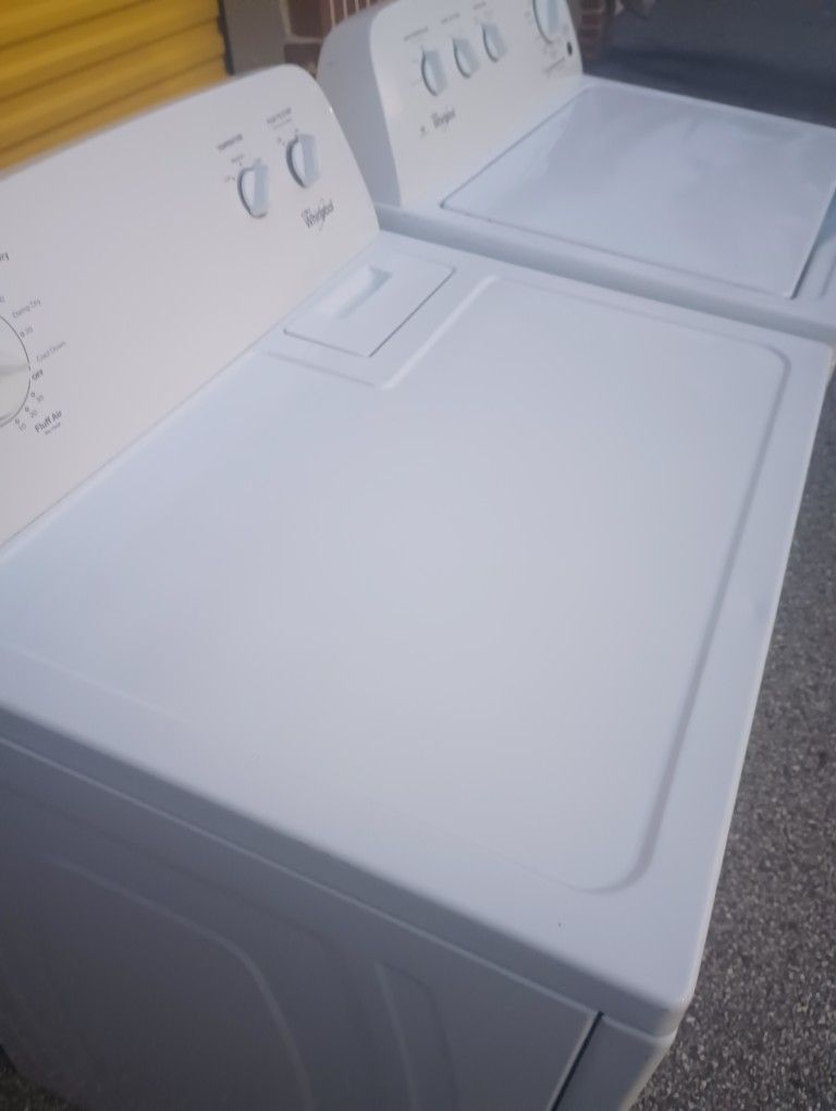 60 Days Warranty Whirlpool Washer And Dryer Set