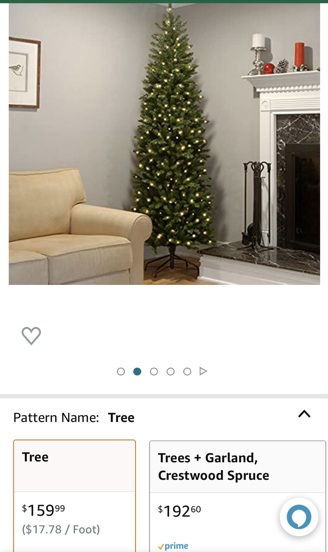 Pre-lit 9’ Christmas Tree 