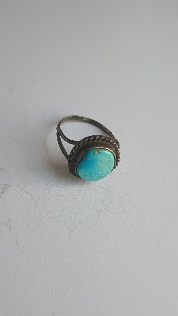Sterling Silver Turquoise Ring
