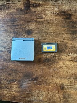 Nintendo Game Boy Advance SP Handheld Game Console Pearl Blue