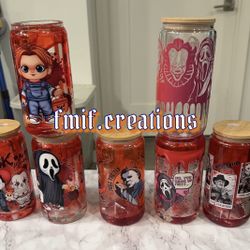 Faux Blood Halloween Cups