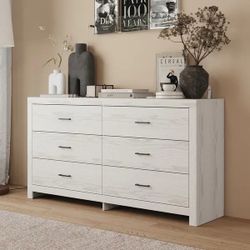 Modern 6-Drawer Dresser - Stylish Storage Solution for Bedroom Furniture