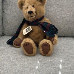 Boyds Bear Puppet Bear Stuffed Teddy Bear 