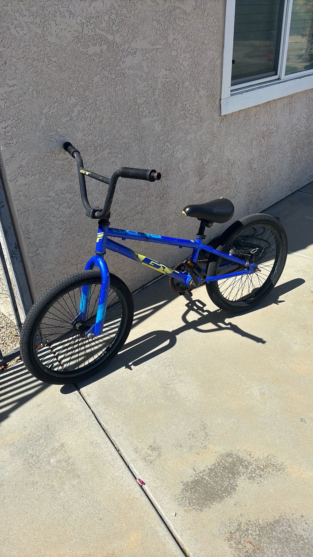 blue bike
