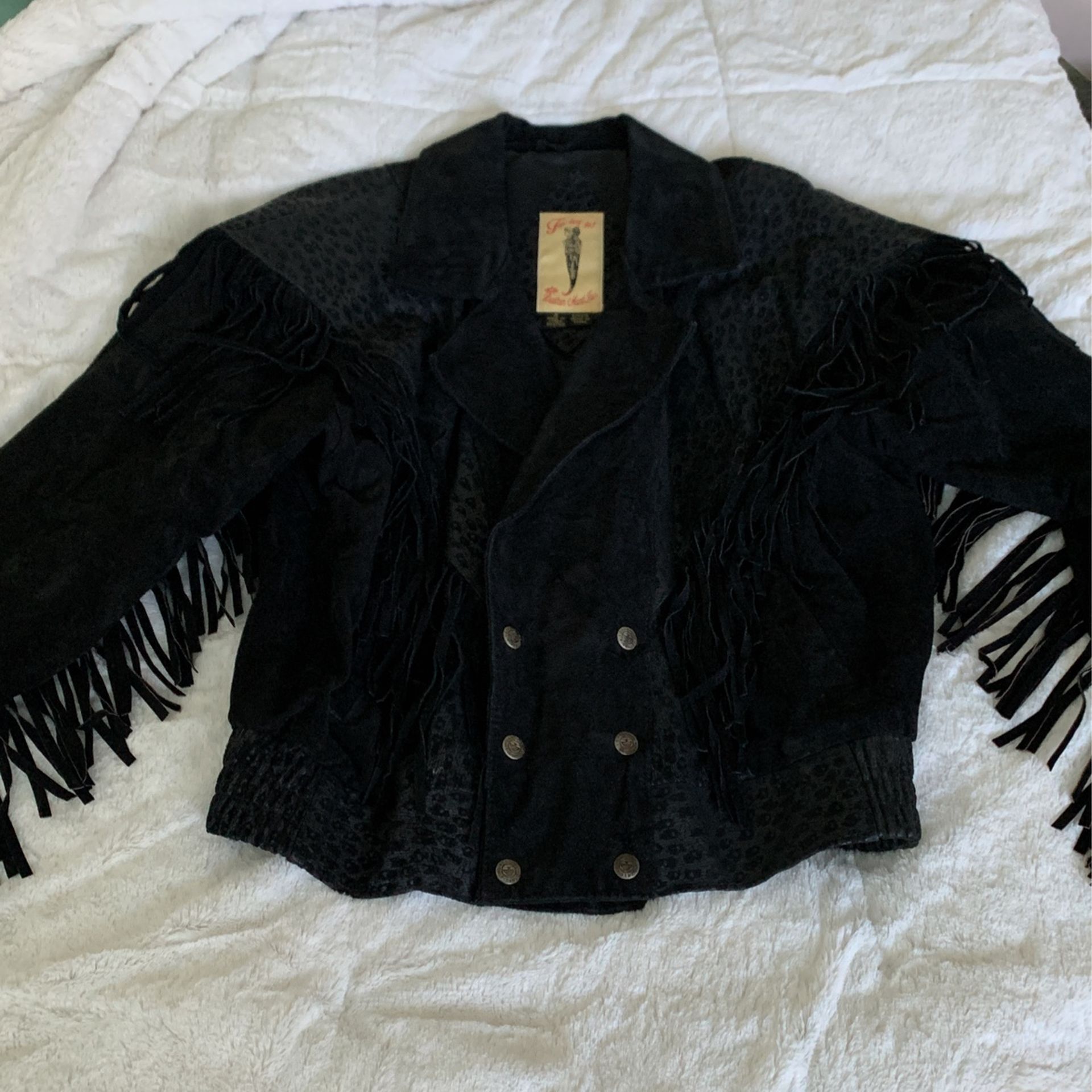 Genuine Leather Jacket Size Small