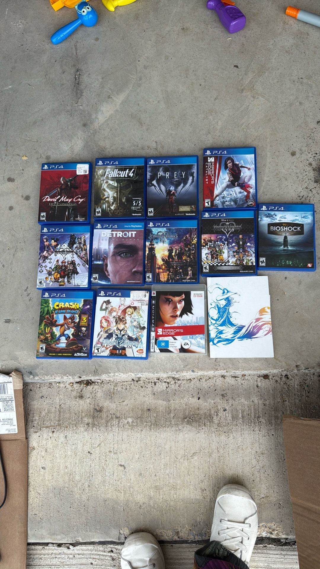 Lot of PS4 games