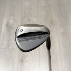 Titleist Vokey SM10 60 Degree Wedge T Grind 4° Bounce X-Stiff 120g