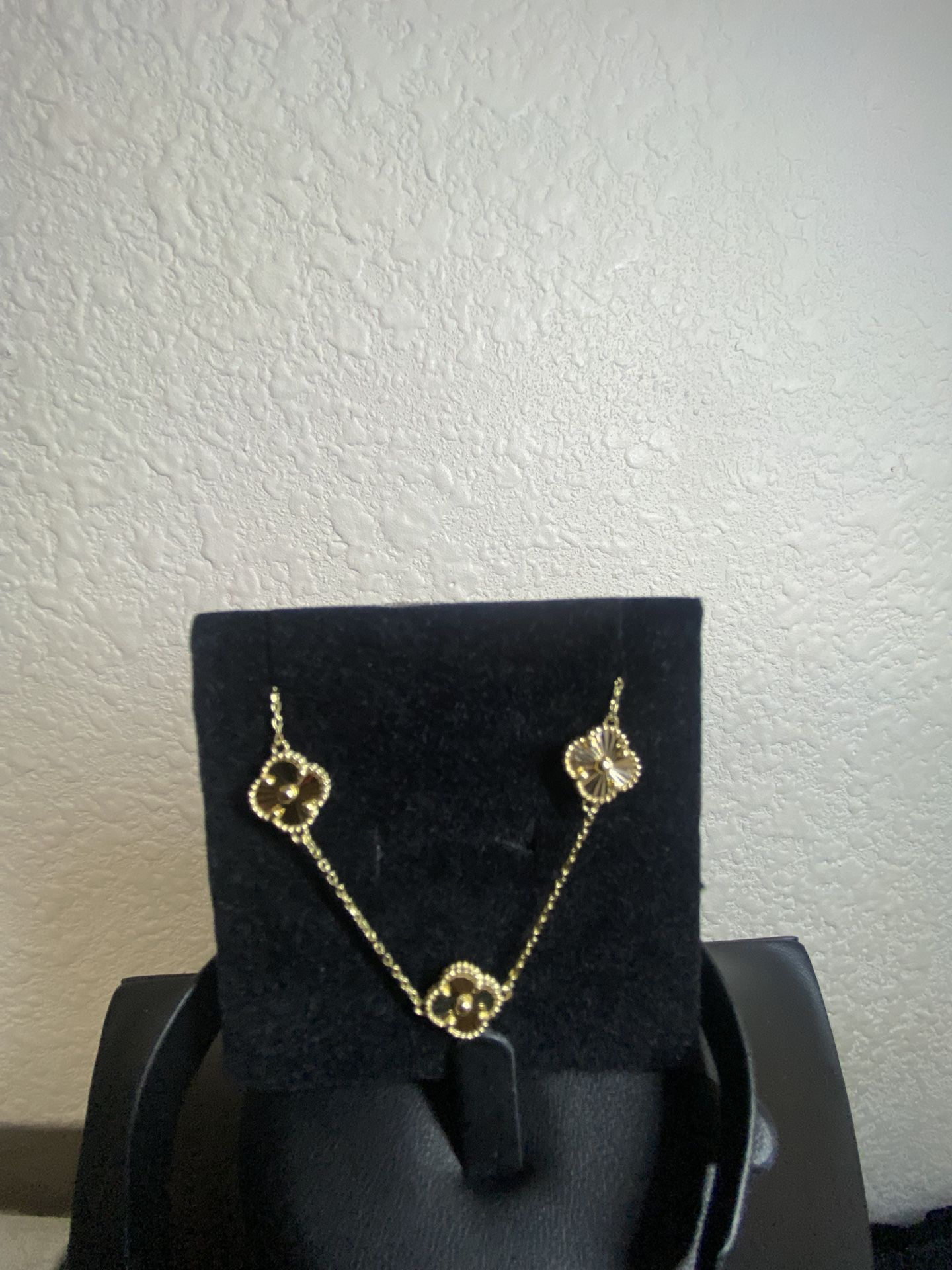 10k Gold Clover Bracelet