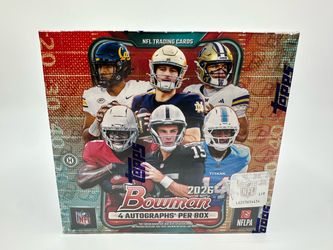 2026 Topps Bowman Football Jumbo Box