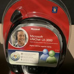 Microsoft LifeChat Headsets