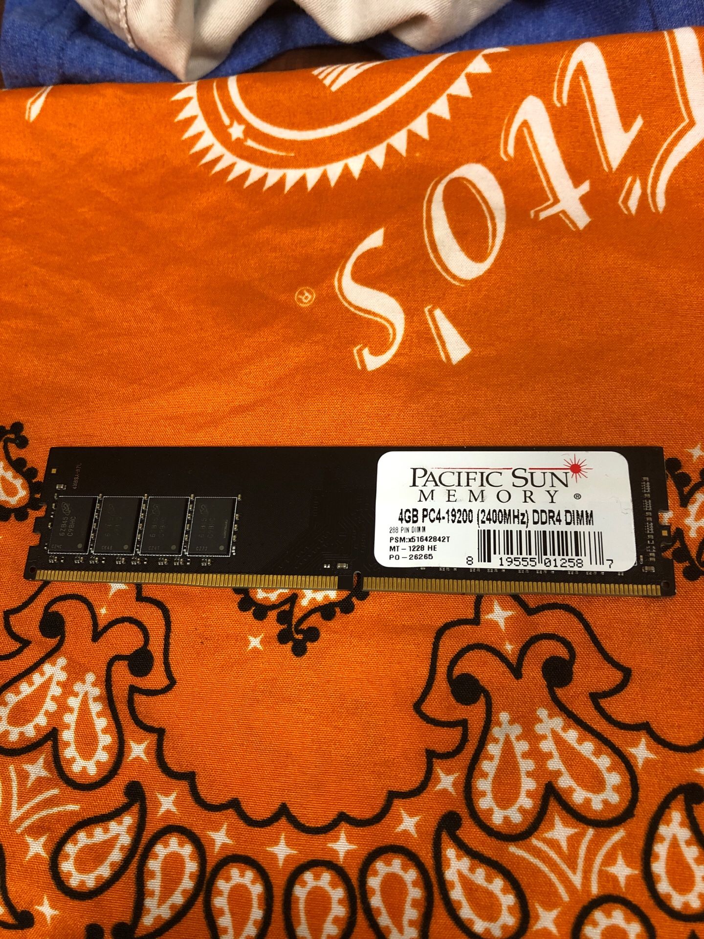 Pacific Sun DDR4 4GB Ram 2400MHz (2.4 GHz)