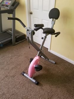 Sunny and fitness bike