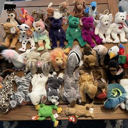 37 Rare 1990s Beanie Babies + Bears