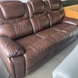 Recliner Sofa Available For Sale Brand  Only $650 Cash Or Apply To Acima 
