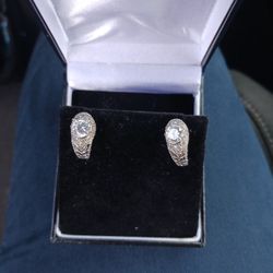 Women's Silver Earrings 