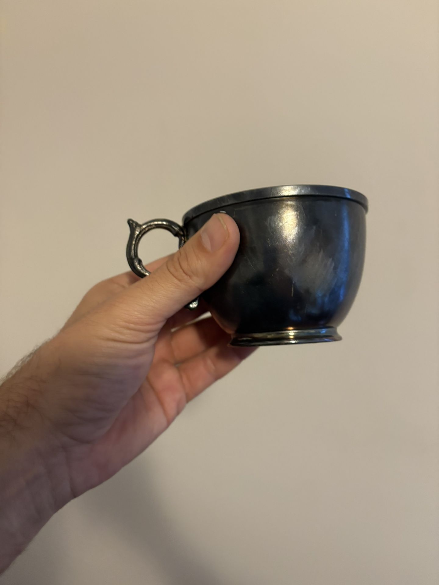 Vintage silver-plated cup by Barbour Silver Co. (International Silver Co.),