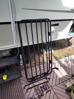 Jeep wrangler JK Tail  Gate cargo rack