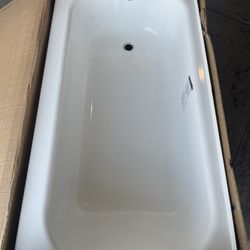 Bootz Industries Alpha Soaking Tub Of 60 X 30 With Left Frame