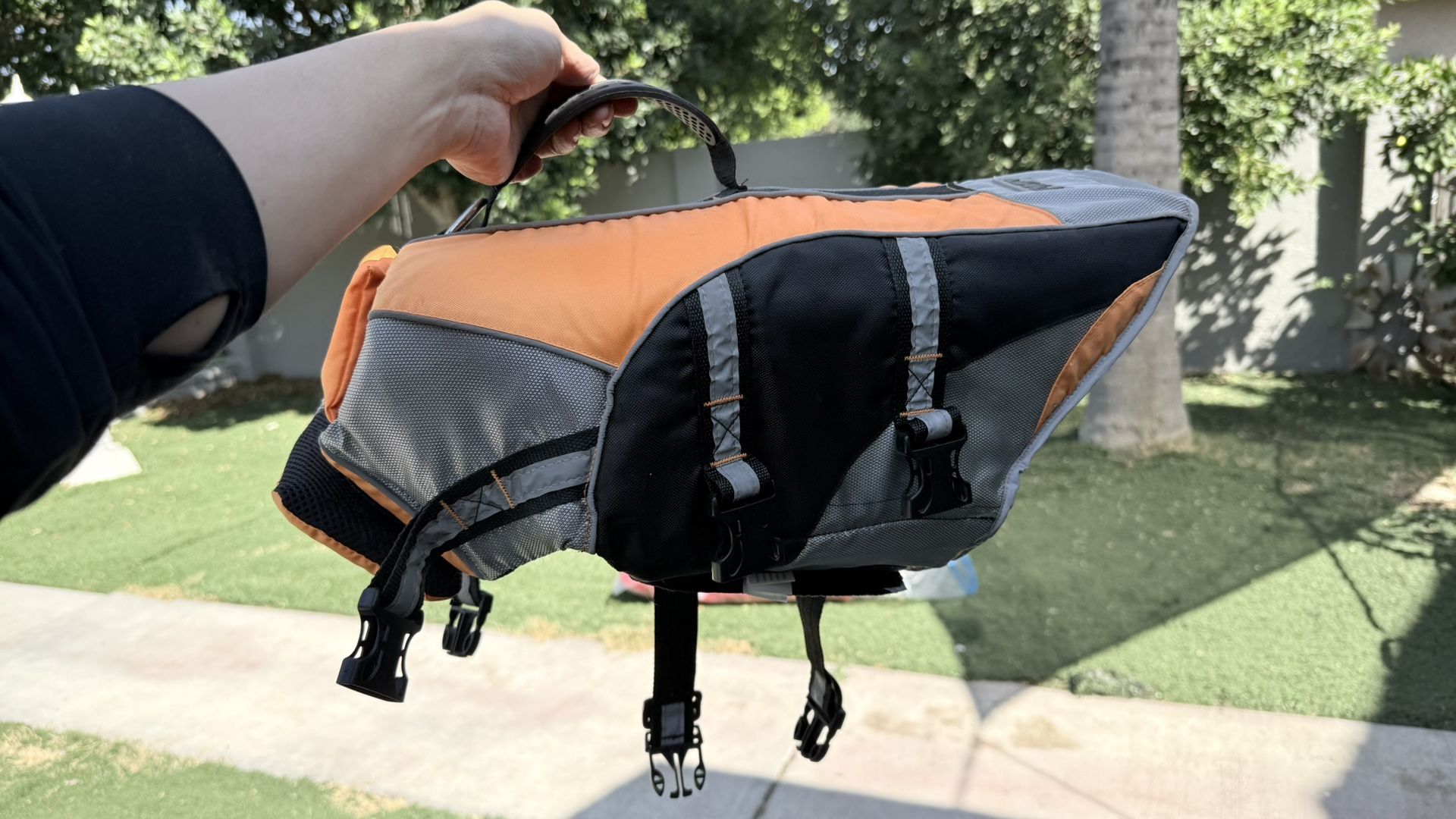 Dog Life Vest Jacket Boating Swimming Medium