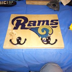 Custom-made LA Rams Wall Plaque 