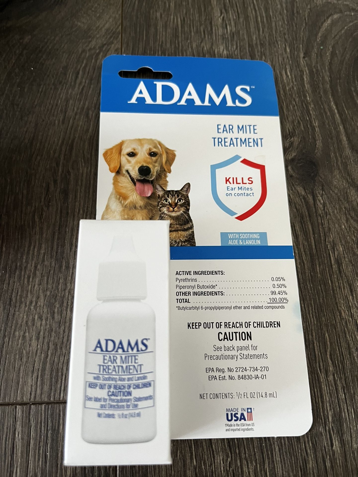 Pet Ear Mite Treatment- Unopened