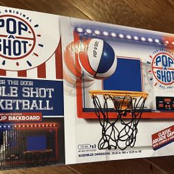 Pop - a -Shot over the door basketball hoop