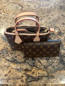 Wallet card holder & mini tote bag