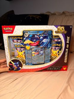 Pokémon TCG Greninja ex Box 30th Celebration