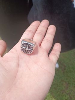 James Avery compass ring