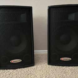 Harbinger HA 120 speakers
