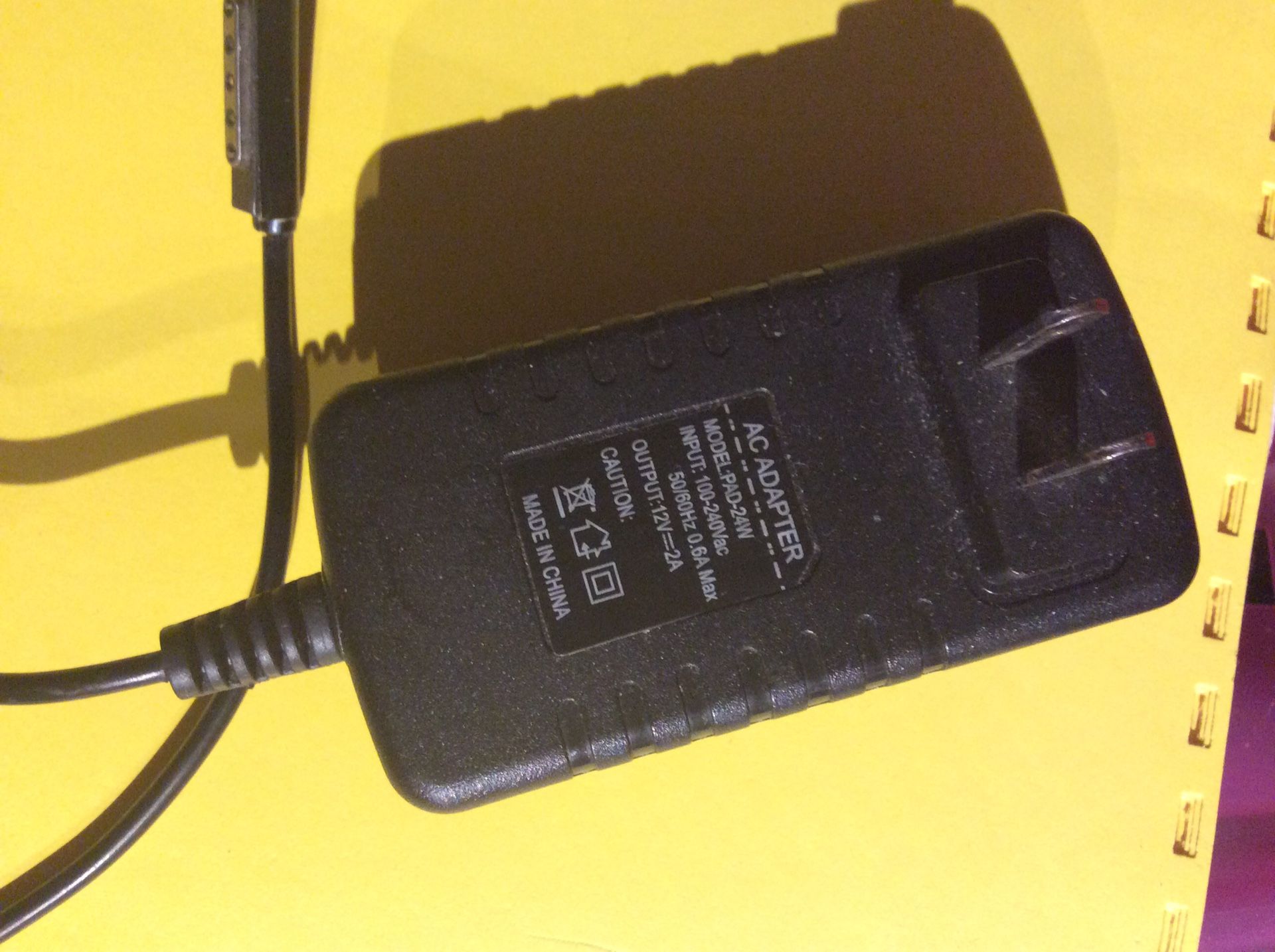 Microsoft Surface Tablet 24W AC Adapter