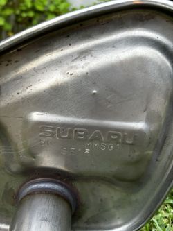 OEM Subaru muffler