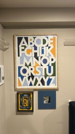 Incredible Alphabet Wall Art