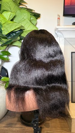 Tracy v part human hair wig