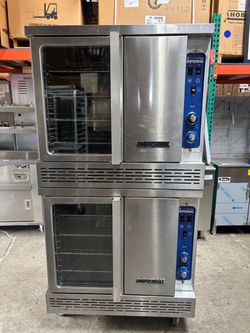 Full-size gas convection, ovens imperial Range made in USA, commercial Restaurant Equipment and SF double stack On Wheels bakery depth delivery availa
