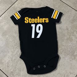 Baby Boy’s / Girl’s Steelers Onesie, Size 3-6 Months 