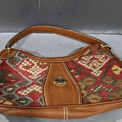 Vintage: EM May wool Turkish purse 