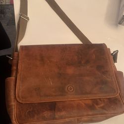 Beautiful Leather Briefcase Satchel