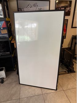 Large white board