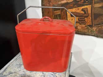 Coca Cola Superior Junior Cooler Embossed On Both Sides Great Shape 