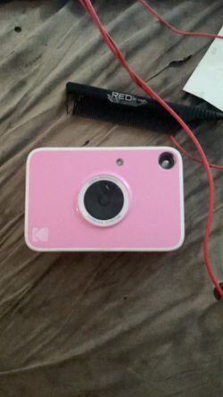 Pink camera