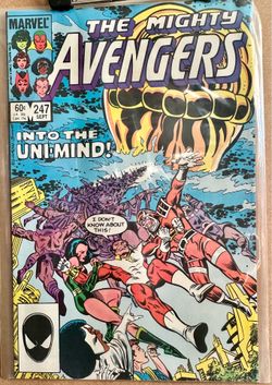 The Mighty Avengers #247 - Marvel Comics - September 1984