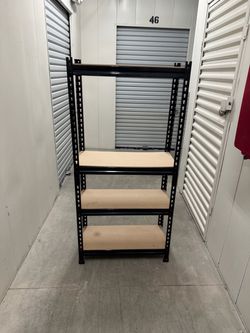 Storage shelves