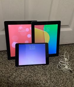 Apple iPad lot 3