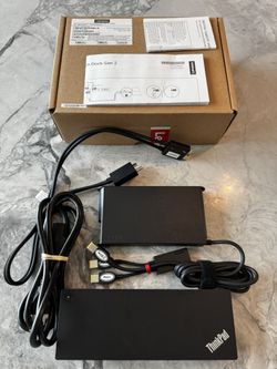 Lenovo ThinkPad Thunderbolt 3 Workstation Docking Gen 2, 230watts, 40ANY230US 👍 👍 👍 