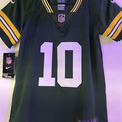 Packers Youth Jordan Love Green Jersey