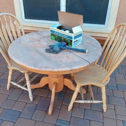 Table And 2 Chairs For  $15
