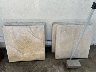 Greystone Square Concrete Stepping Stones...(24" x 24" x 2") Inches...(4) Total...