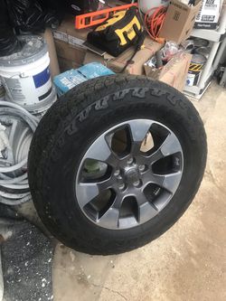 2018 Jeep wheels